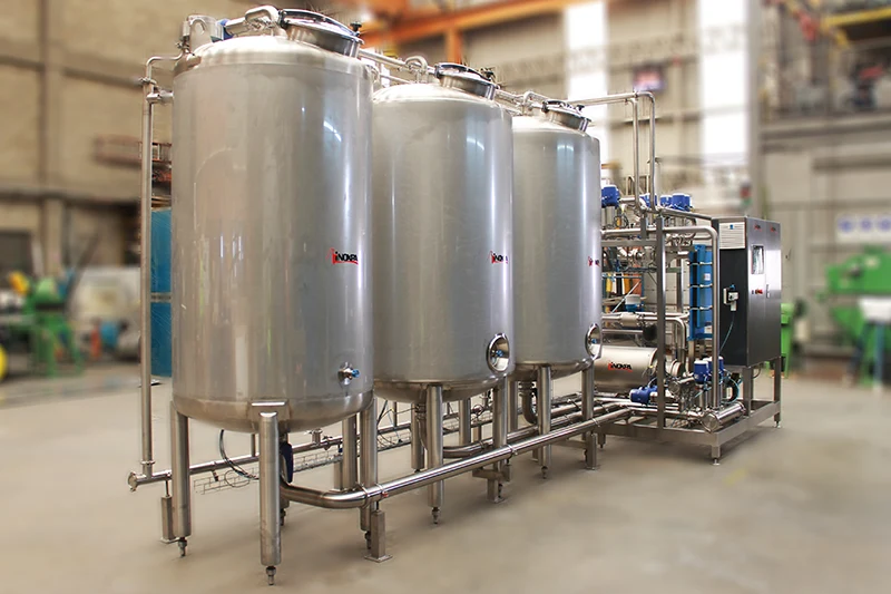 CIP automático para limpieza UHT